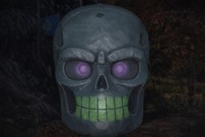Glowing Bone Head Mask ( Xbox )