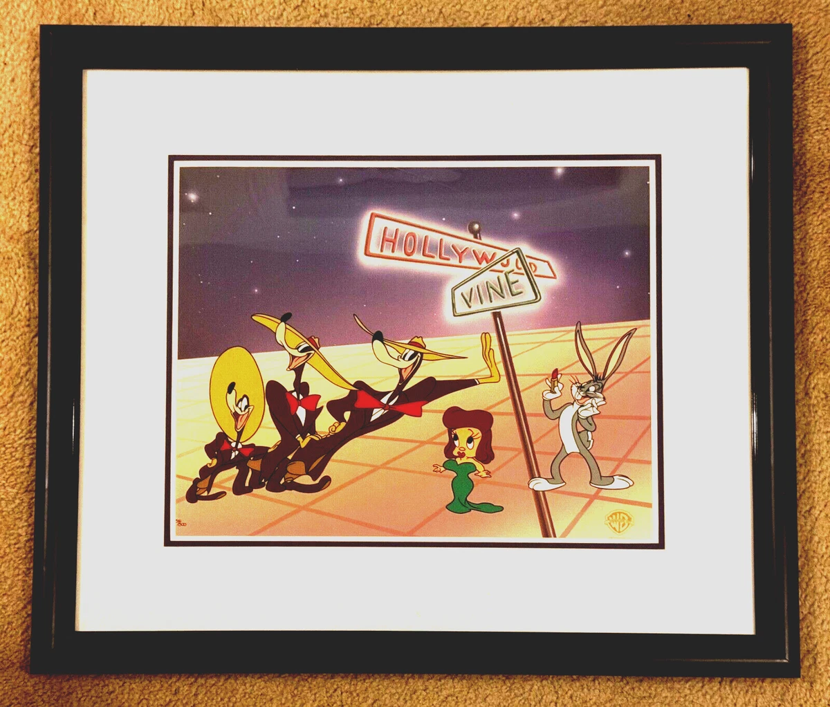 Warner Bros Lithograph Collectible Original Animation Art for sale