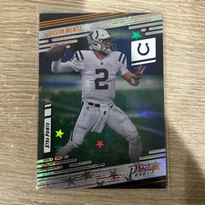 2021 Panini Prestige - Carson Wentz #84 Xtra Points Astral Colts