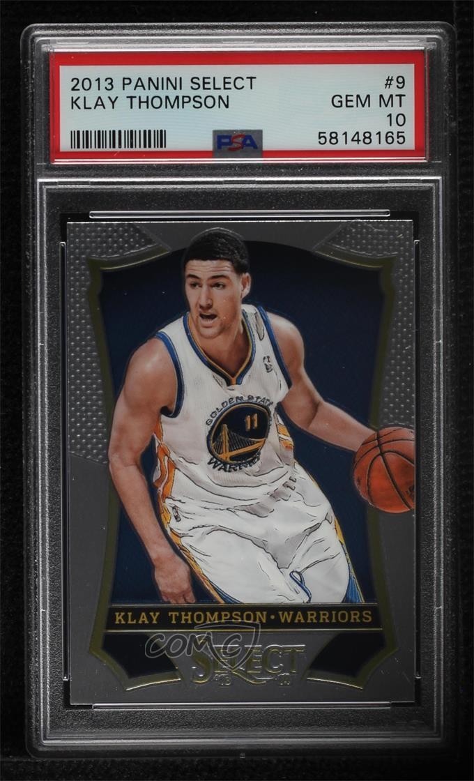 2013-14 Panini Select Klay Thompson #9 PSA 10 GEM MT