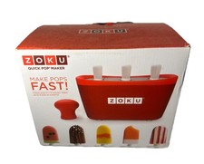Zoku 3x Quick Pop Popsicle/yogurt Pop Maker P...