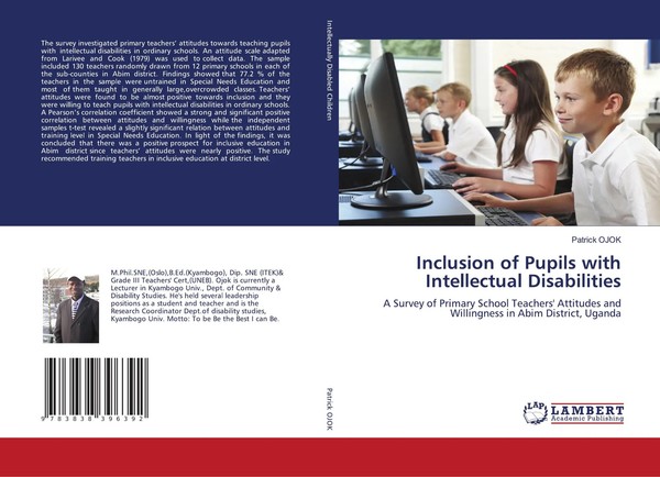 Patrick Ojok | Inclusion Of Pupils With Intellectual Disabilities | Taschenbuch-image