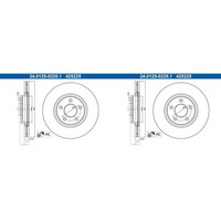2X Ate Bremsscheiben 300Mm BelÜFtet Vorne Passend FüR Ford Tourneo Transit | 24.