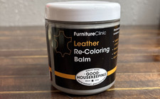 Furniture Clinic Leather Recoloring Balm Grey 250ml Fixes Faded Scratched