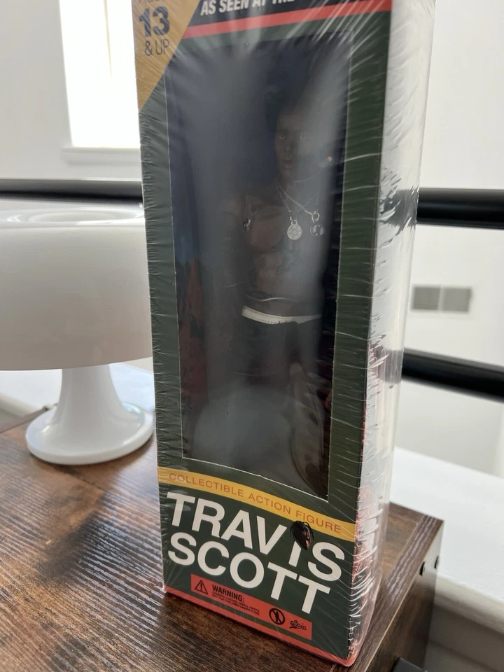 BUNDLE: Travis Scott RODEO Action Figure & Jumpman Jack TR Bright Cactus Size 12 - Image 4 of 4