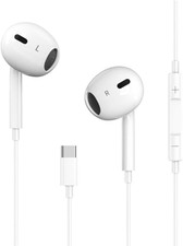 USB C Headphones for Iphone 17/16/15 Pro Max plus Type C Earbuds with Microphone