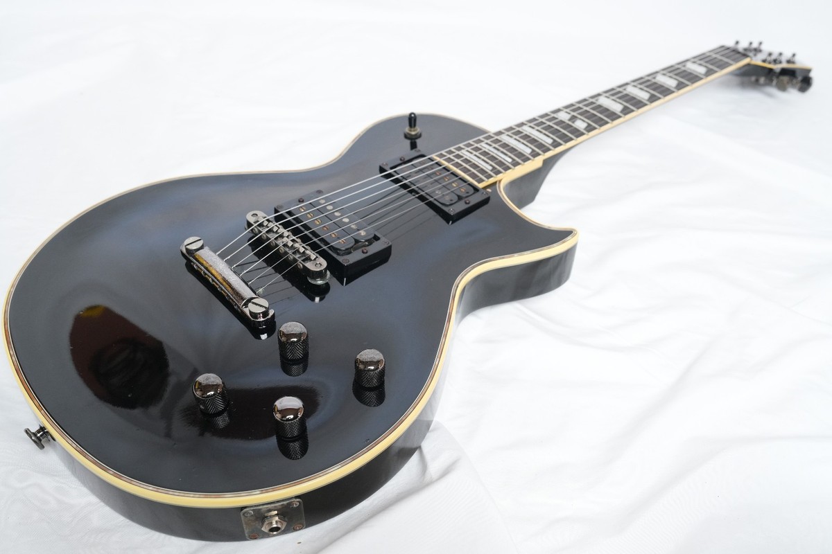 Greco LG-70 BLACK Les Paul, Made in Japan, 1990s,Rare Model