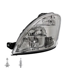 Scheinwerfer links H1 glasklar für Iveco Daily IV Kasten/Kombi inklusive Lampen