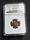1948 LINCOLN WHEAT CENT NGC MS 65 RD