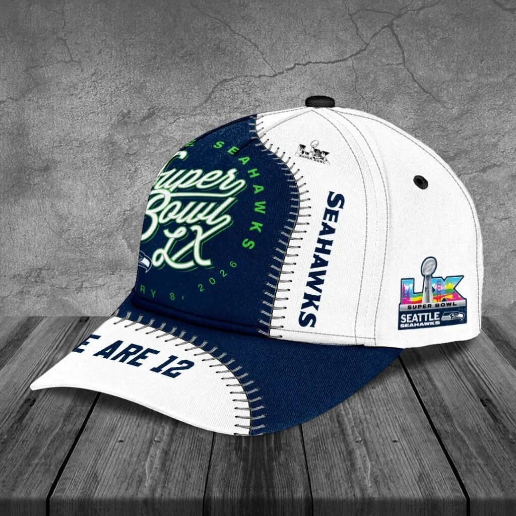 Seahawks 2025 SB LX Classic Cap