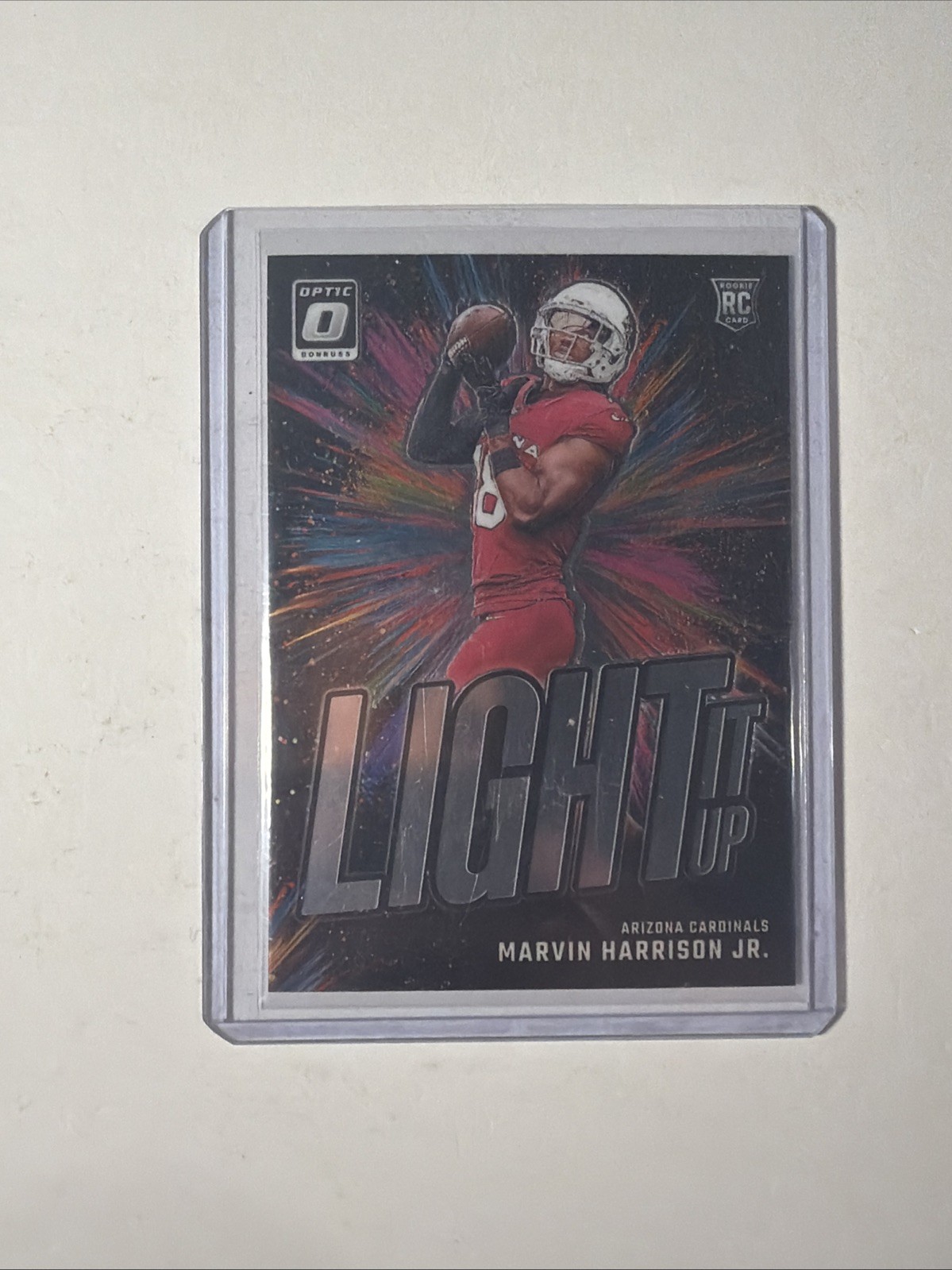 Marvin Harrison Jr 2024 Donruss Optic Football - Light It Up RC
