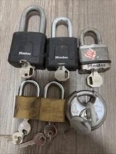Master Lock Padlocks Heavy Duty 6 Pack