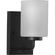 Progress Lighting P300327 Merry 5"W Vanity Light - Black