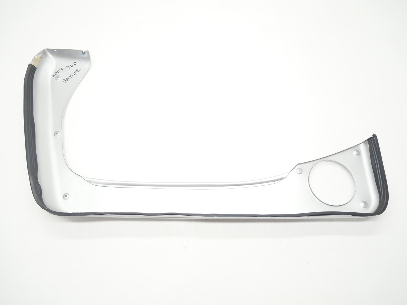 2001 Ferrari 360 Spider Front Passenger Door Panel Accent Trim Silver Right OEM