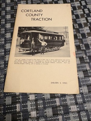 Cortland County Traction  by Shelden King New York Transit