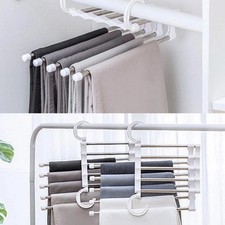 Magic Pants Hangers Space Saving 1 Pack For Closet Multiple Layers Multifunction