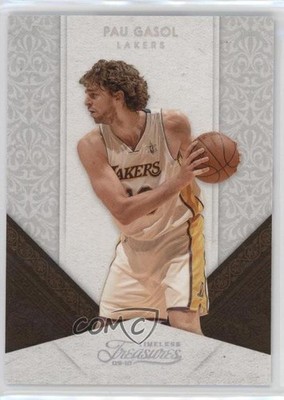 2009-10 Timeless Treasures Silver 8/25 Pau Gasol #9 HOF 7y2