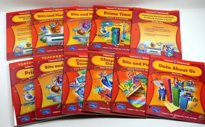 Lot of 11 Connected Mathematics 2 Student Workbooks and Teacher Guides PB