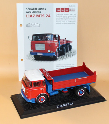 Bastlermodell LIAZ MTS 24 DDR Nutzfahrzeuge LKW Sammlung IST Models 1:43