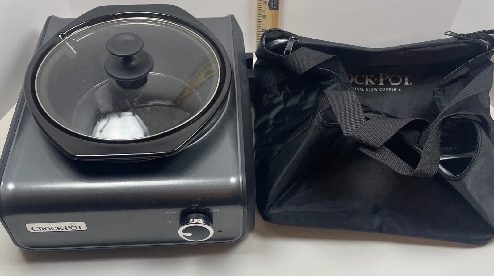 Crock-Pot WITH CARRY BAG! SCCPMD2-CH Slow Cooker Connectable Hook Up Round
Opens in a new window or