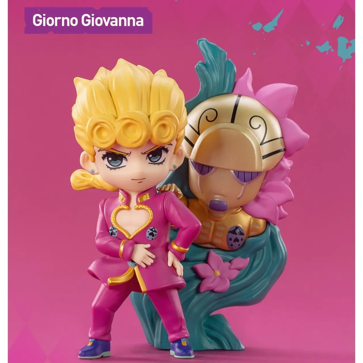 【希少・廃盤】チャーリーベアーズ JOJO（ジョジョ）パンダ POP MART JoJo's Bizarre Adventure Golden Wind Series Figure Sealed