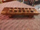 Antique Indian Woodem Mankala Game Board  — photo 2