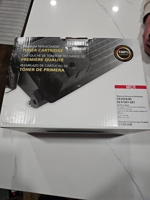 Premium Compatible for HP  55X CE255X  MICR Black HIGH YIELD TONER