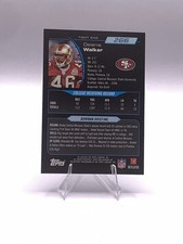 Topps 2006 Bowman Delanie Walker #266 San Francisco 49ers Rookie Football Card. rookie card picture