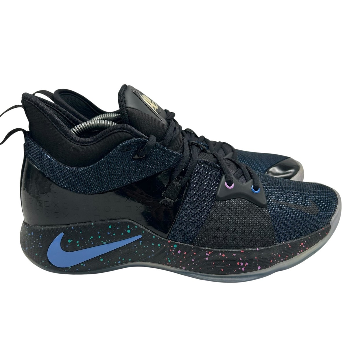 Nike Playstation x PG Men's Size 10 US AT7815-002 Black Racer