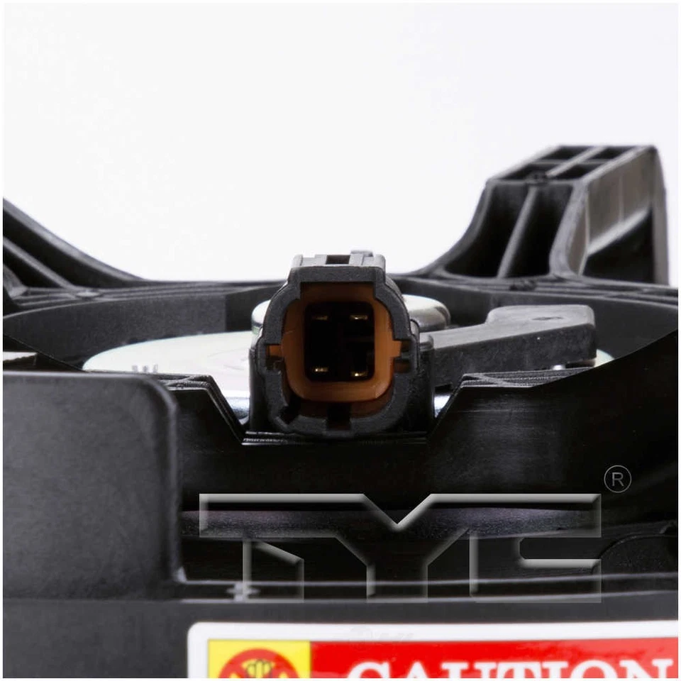 Ventilador de radiador y condensador doble para Nissan Altima Máxima TYC 2002-2008 Foto 4 de 4