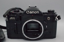 Canon A-1 35mm SLR Film Camera Body Only FD Mount Shutter Squeal As Is