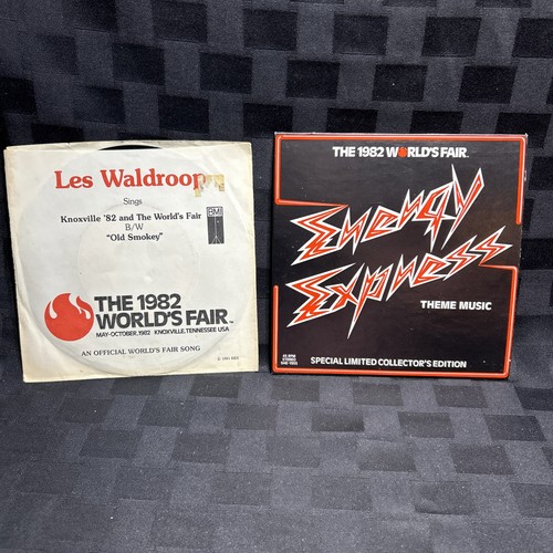 The 1982 World’s Fair ENERGY EXPRESS Theme Music Limited Edition 45 RPM Record +
