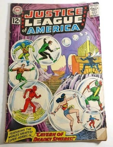 Justice League Of America  #16 1962 Vintage Comic Book