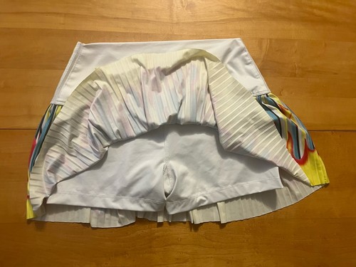 Lucky In Love x Bethanie Mattek-Sands Tennis Skirt Skort Flame Print Size Large - Picture 11 of 13