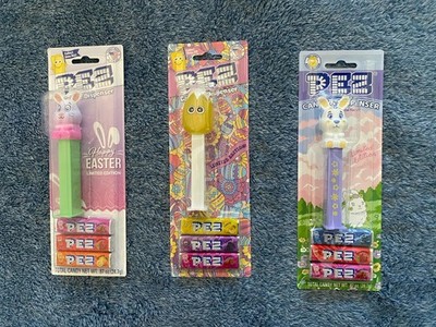 New PEZ Easter 2024-2026 Exclusive Candy Dispencer s  Read Description 