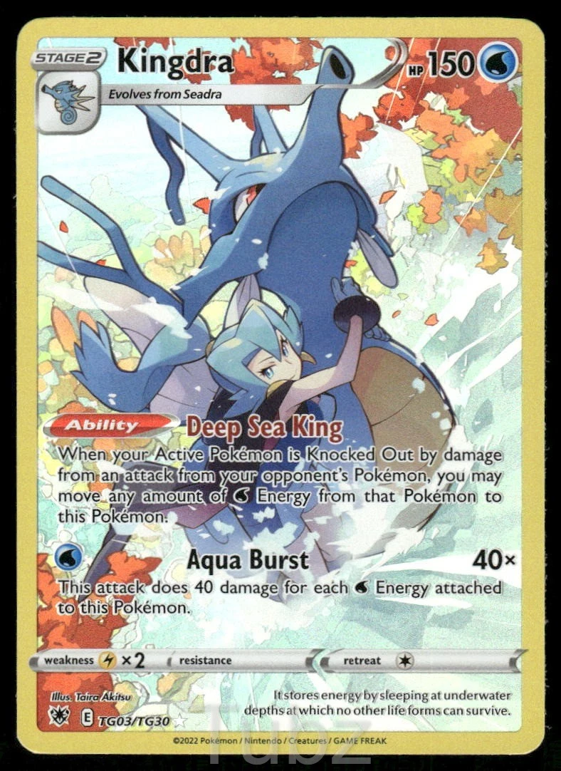 kingdra pokemon card price Kingdra Pokémon TCG Cards for sale
