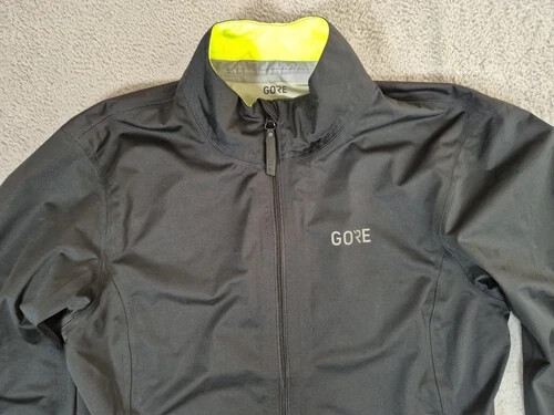 Chaqueta activa Gore Bike Wear C5 Gore-Tex para hombre MTB ciclismo urbano negro amarillo M - Imagen 2 de 18