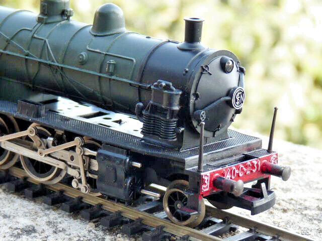 Locomotive à Vapeur Jouef 140 C - échelle HO - Couleur Verte - Très Belle état Comme Neuve