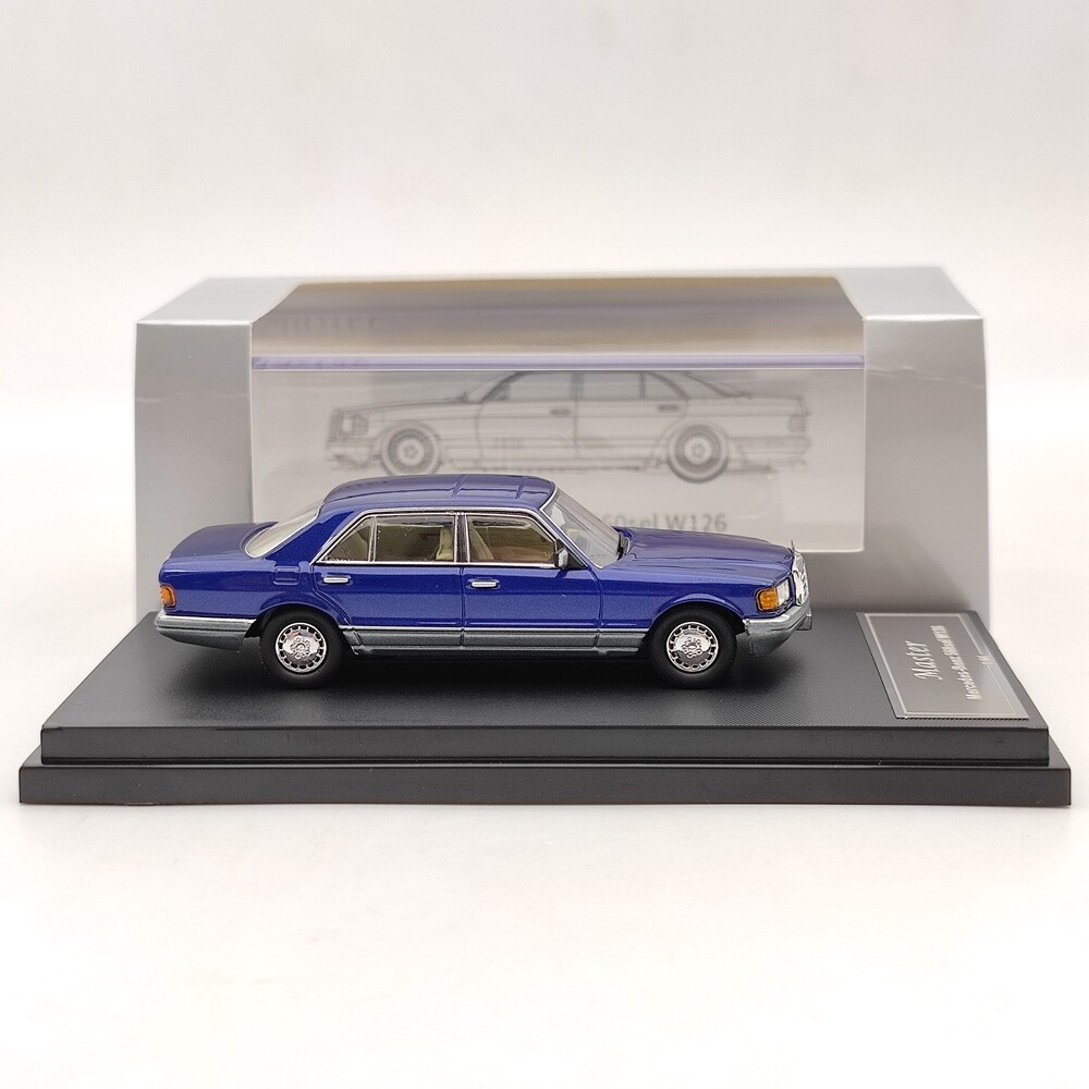 New Master 1:64 Mercedes-Benz S560SEL W126 Diecast Toy Car