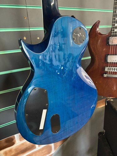 ESP LTD EC-1000 Piezo See Thru Blue 2021 Electric Guitar - Picture 13 of 15