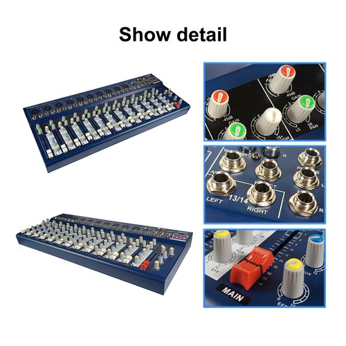 STARAUDIO 14 Channel Audio Mixer DSP USB Bluetooth Stereo DJ Mixing Recording - Picture 11 of 12