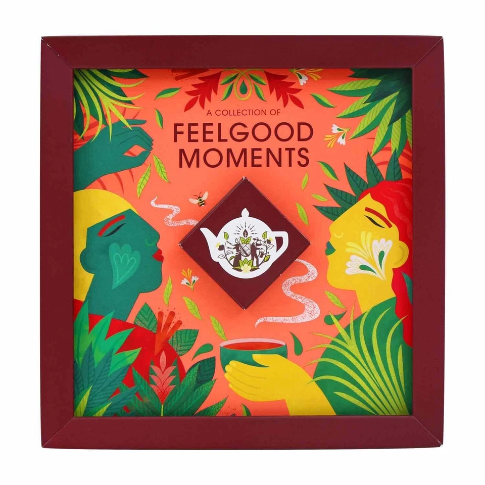 ETS Tee Geschenk Box Feelgood Moments | Premium Teegeschenk Set mit 4 x 8 Ayu... - Bild 2 von 4