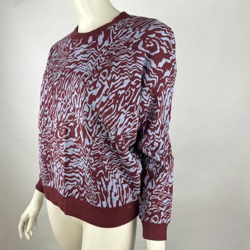 Madewell (Re)sourced Cotton Oversized Sweatshirt Women XS NWT Crew Neck Cotton - Picture 4 of 12