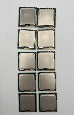 Intel Xeon E5620 SLBV4 2.40GHZ/12M/5.86 CPU PROCESSOR *LOT OF 10*