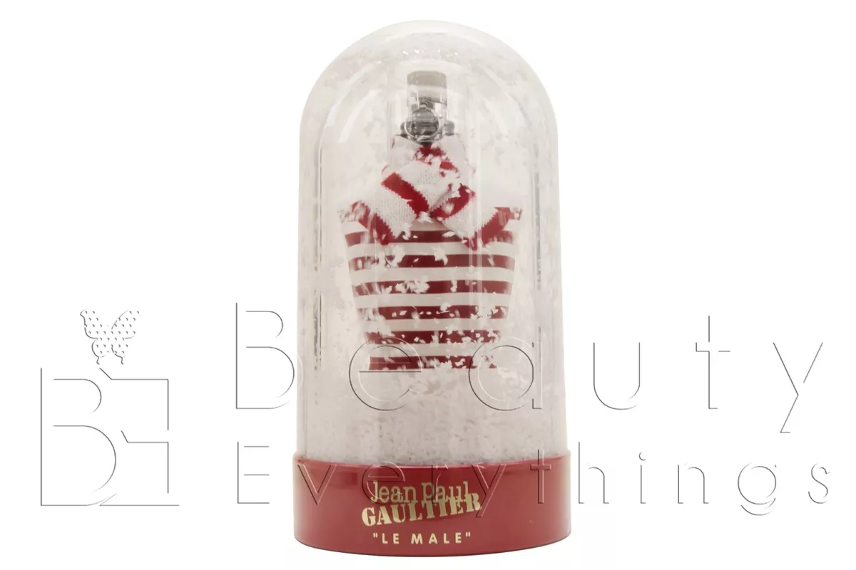 Le Male Collector s Snow Globe by Jean Paul Gaultier 4.2oz EDT Spray NIB Sealed