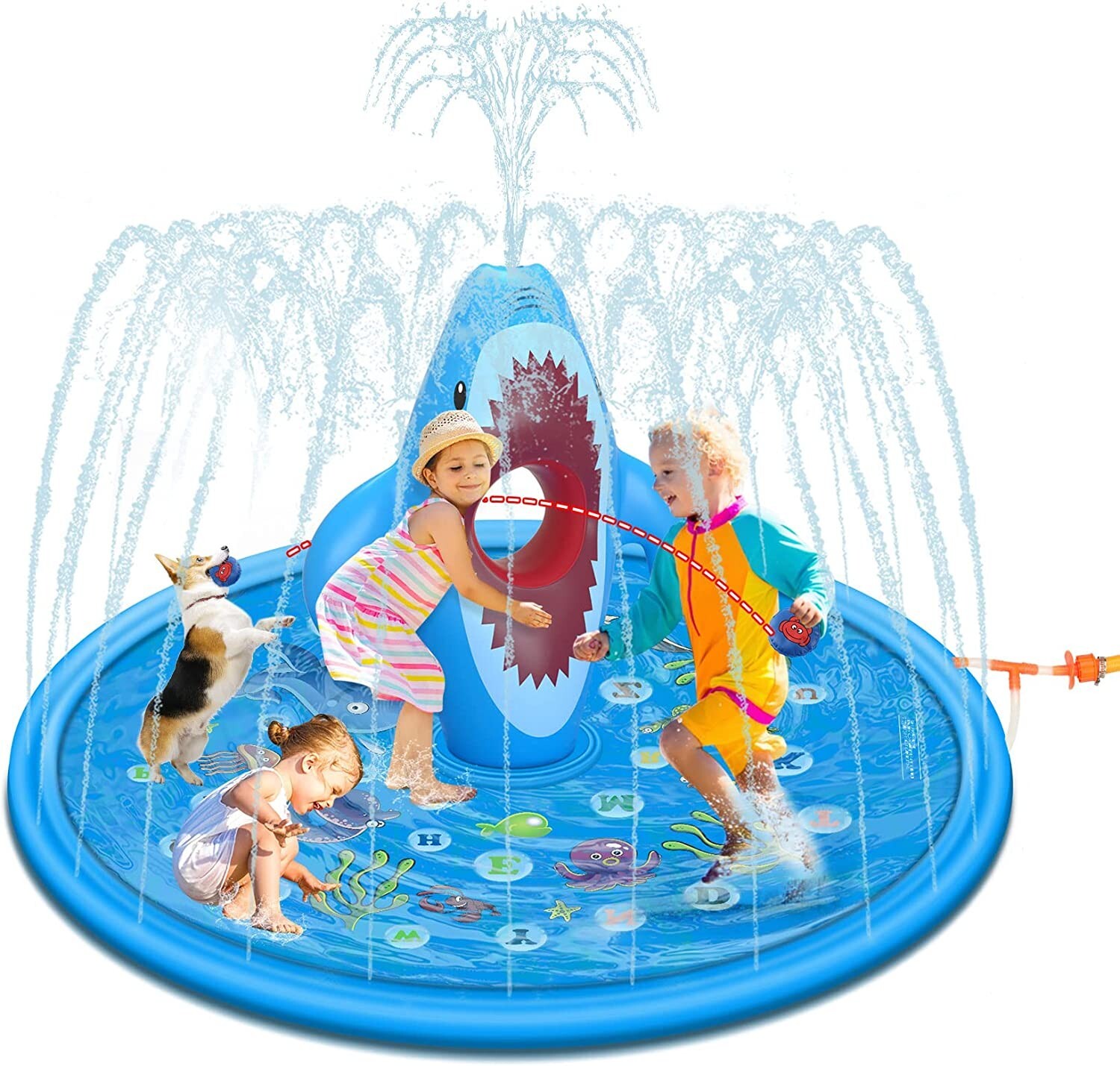 Tappeto Spruzzatore Ufanore: Splash Pad Antiscivolo in PVC Rinforzato