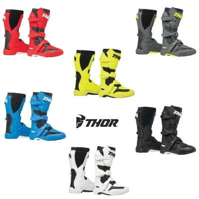 2024 Thor Blitz XR Youth/Kids MX Motocross Offroad ATV Boots - Pick Size/Color