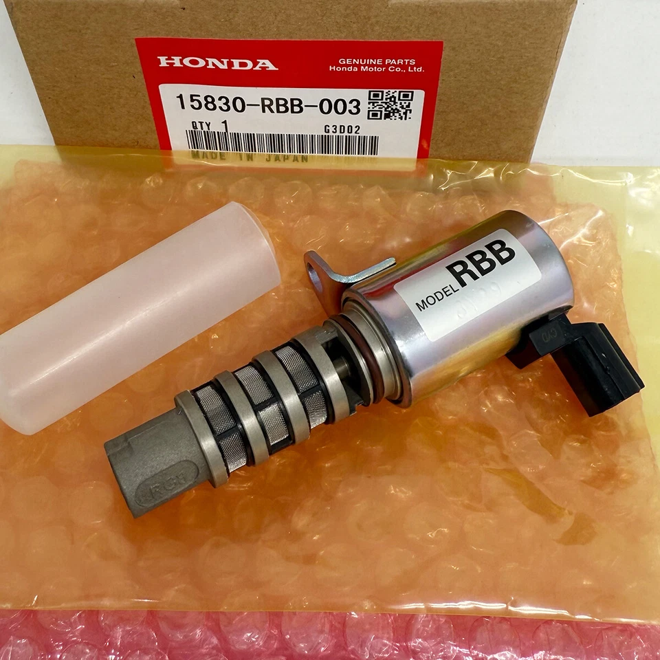 15830-RBB-003 para válvula de control de aceite VTC solenoide de distribución variable Honda Acura RDX Foto 4 de 4