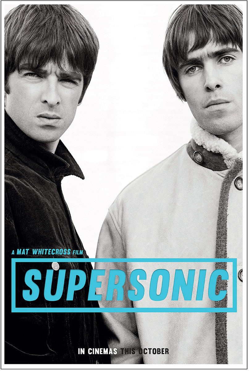 OASIS SUPERSONIC MOVIE POSTER LIAM NOEL CALLAGHER GEM ARCHER ANDY