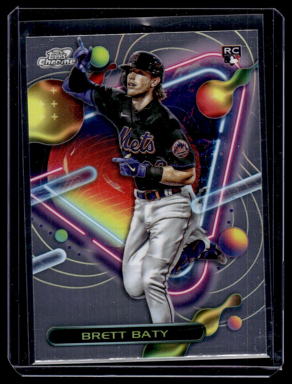 2023 Topps Cosmic Chrome Brett Baty RC New York Mets #22